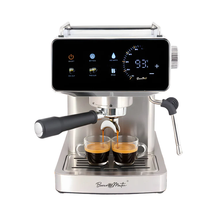 Espresso Coffee Maker - Stainless Steel